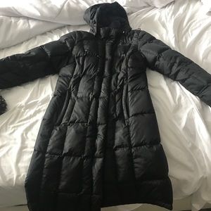 North Face Long Parka Winter Jacket